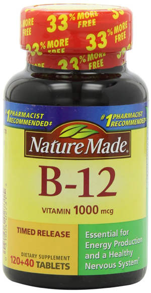 Nature Made Vitamin B-12 bottle