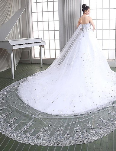 Ball Gown Floor-length Wedding Dress -Sweetheart Tulle